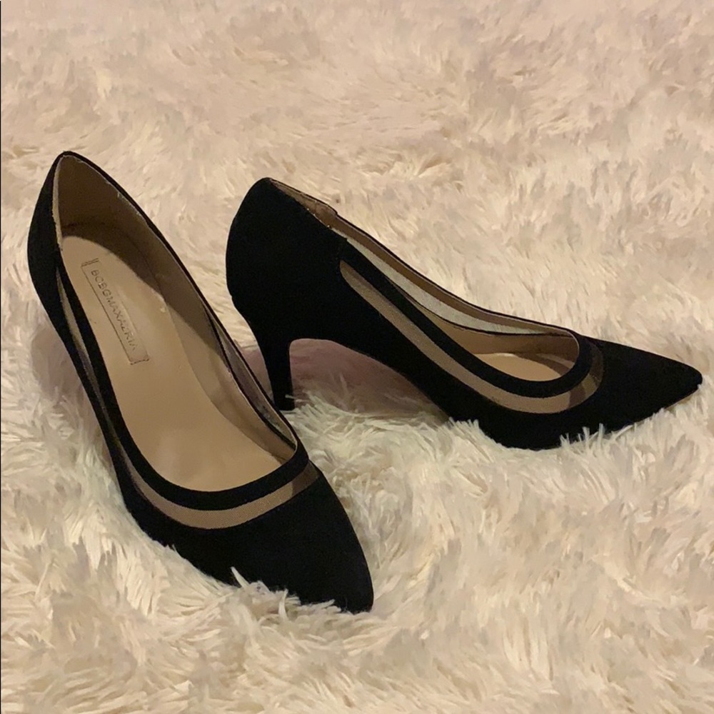 BCBGMaxAzria Suede Pumps